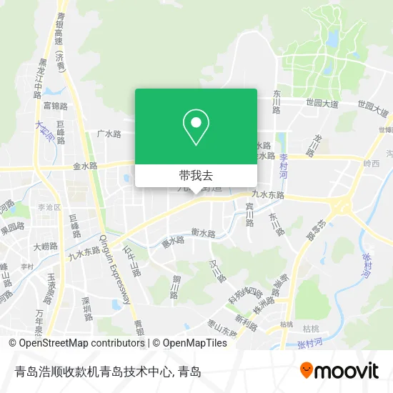 青岛浩顺收款机青岛技术中心地图