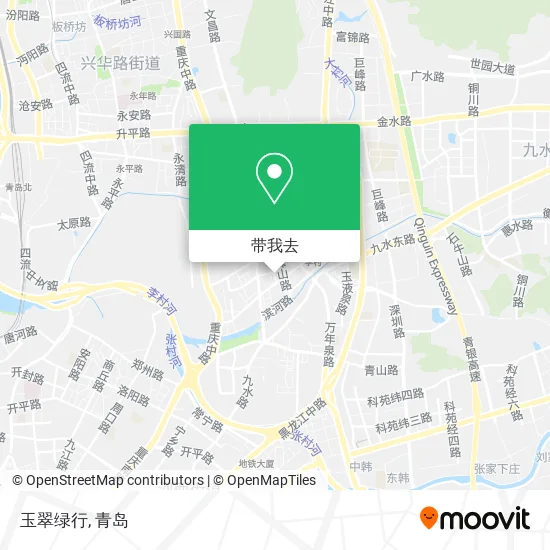 玉翠绿行地图