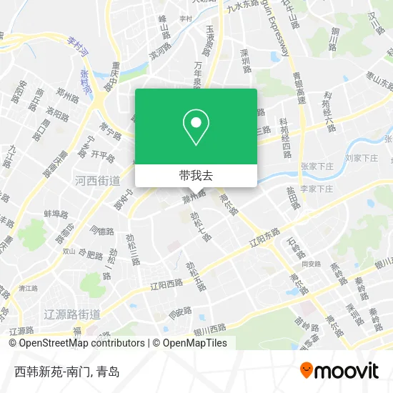 西韩新苑-南门地图