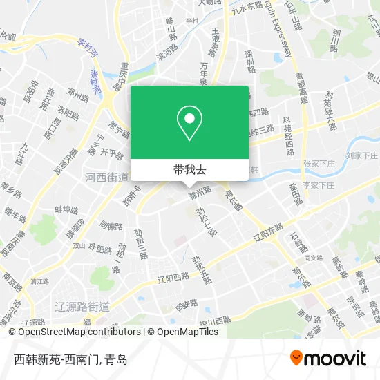 西韩新苑-西南门地图