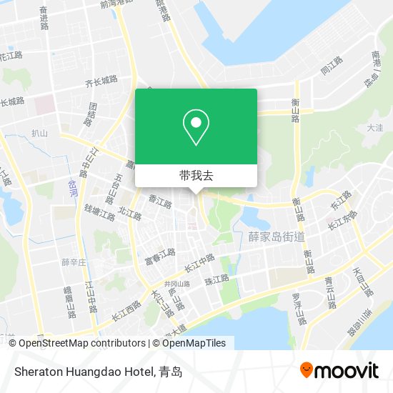 Sheraton Huangdao Hotel地图