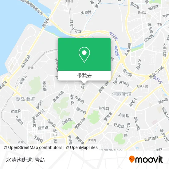 水清沟街道地图