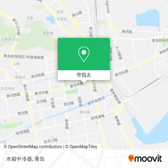 水箱中冷器地图