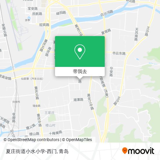 夏庄街道小水小学-西门地图