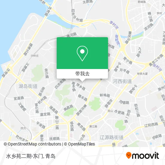 水乡苑二期-东门地图