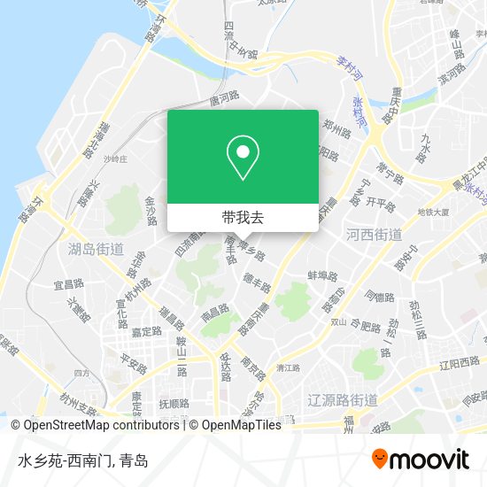 水乡苑-西南门地图