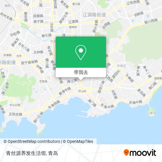 青丝源养发生活馆地图