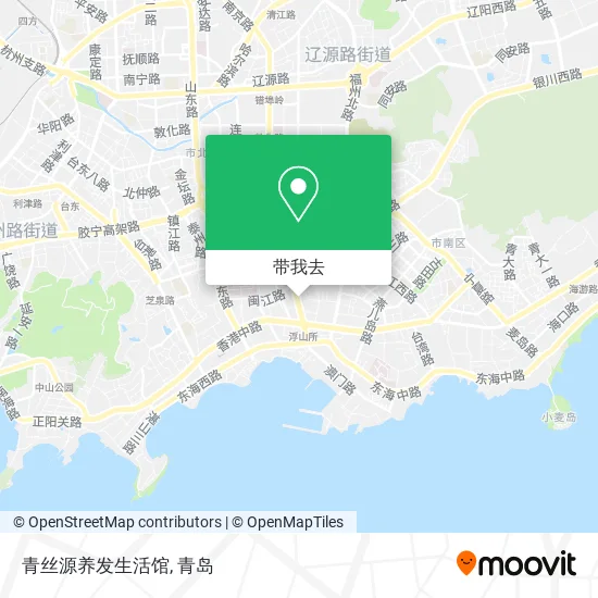 青丝源养发生活馆地图