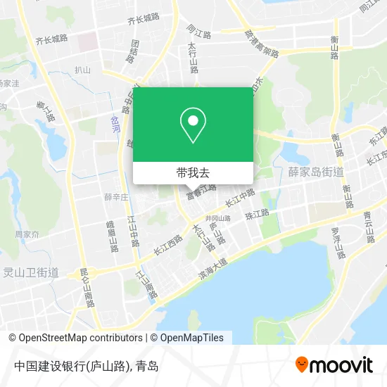 中国建设银行(庐山路)地图
