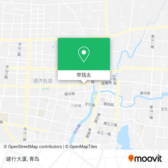 建行大厦地图