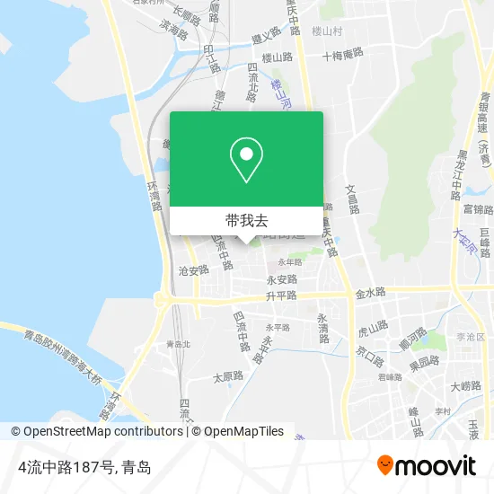 4流中路187号地图