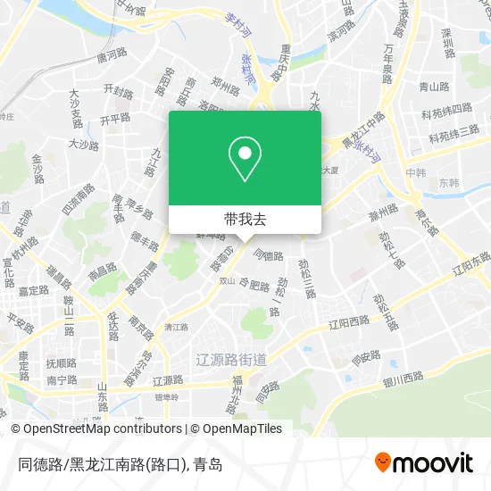 同德路/黑龙江南路(路口)地图