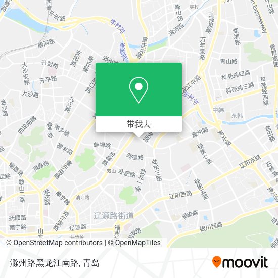 滁州路黑龙江南路地图