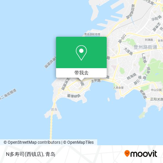 N多寿司(西镇店)地图