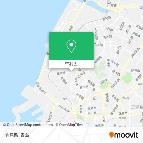 宜昌路地图