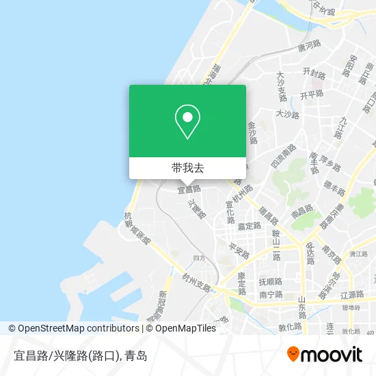 宜昌路/兴隆路(路口)地图