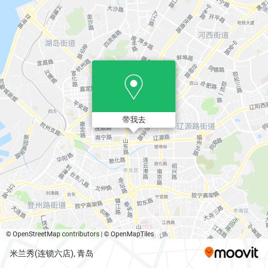 米兰秀(连锁六店)地图
