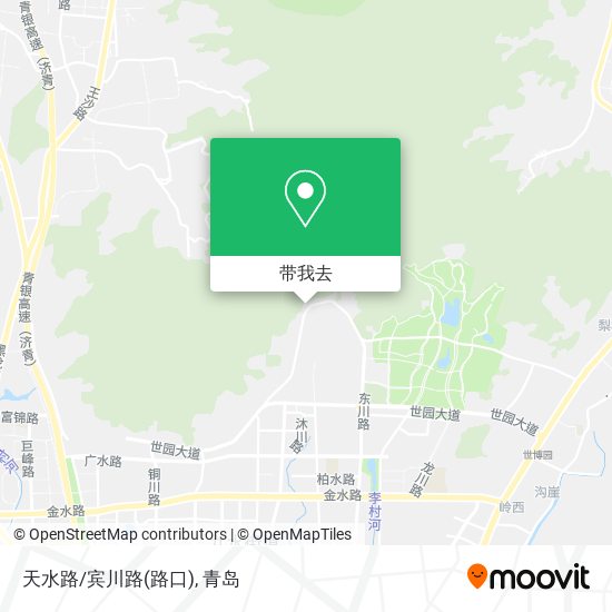 天水路/宾川路(路口)地图