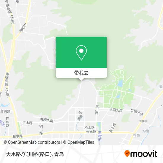 天水路/宾川路(路口)地图