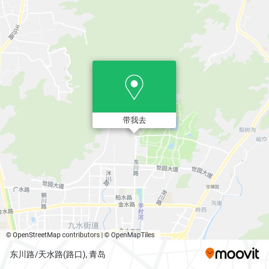 东川路/天水路(路口)地图