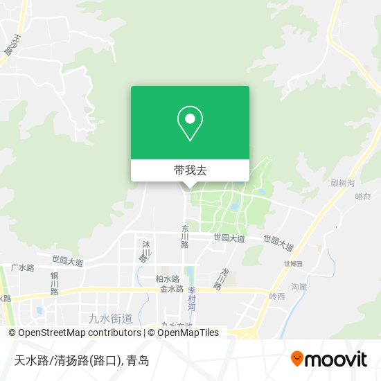 天水路/清扬路(路口)地图