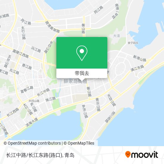 长江中路/长江东路(路口)地图