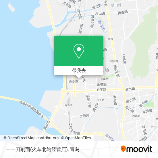 一一刀削面(火车北站经营店)地图