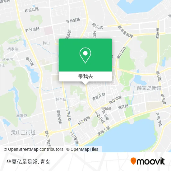 华夏亿足足浴地图