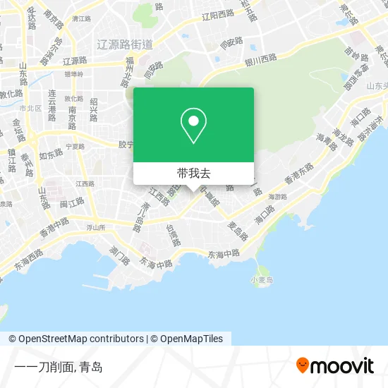 一一刀削面地图
