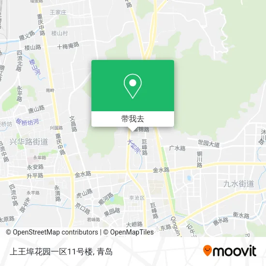 上王埠花园一区11号楼地图