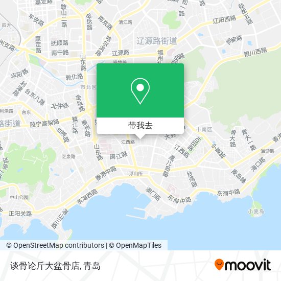 谈骨论斤大盆骨店地图