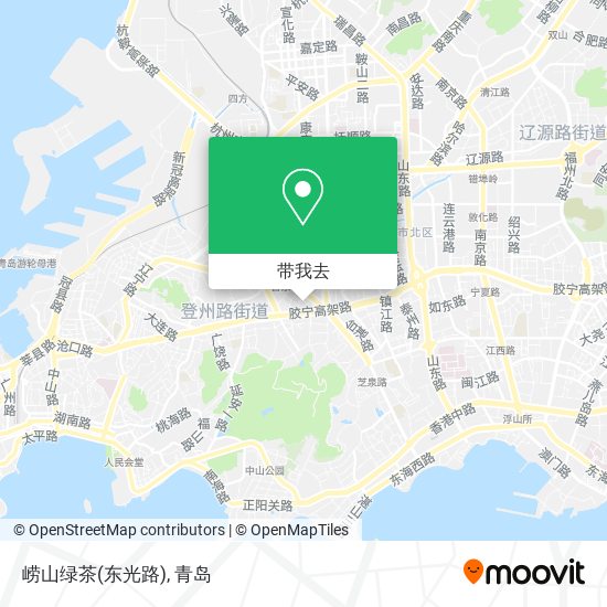 崂山绿茶(东光路)地图