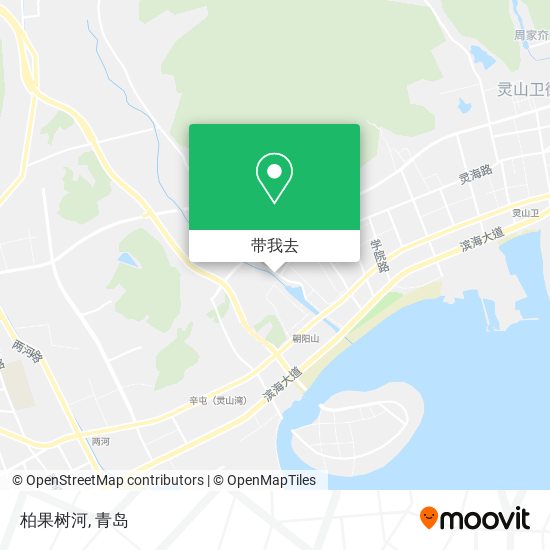 柏果树河地图