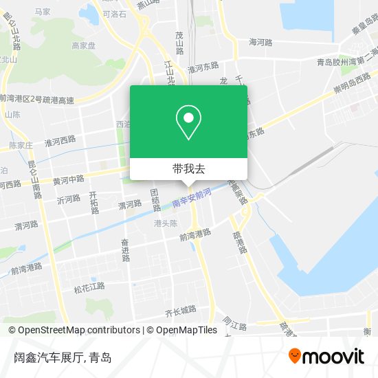 阔鑫汽车展厅地图