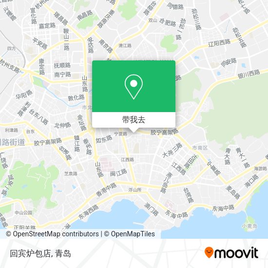 回宾炉包店地图