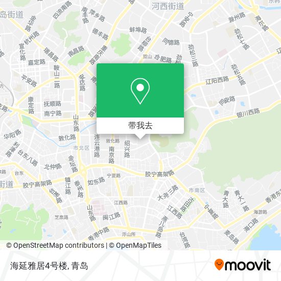 海延雅居4号楼地图