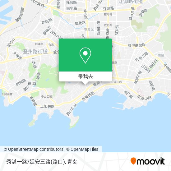 秀湛一路/延安三路(路口)地图