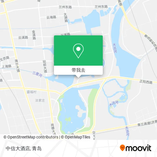 中信大酒店地图