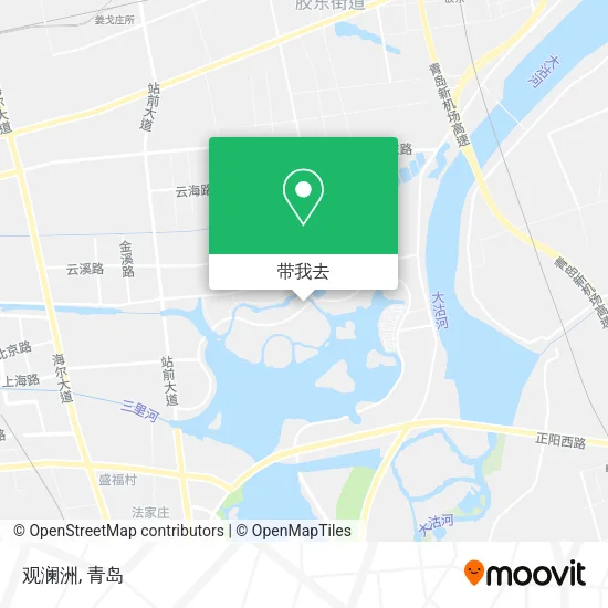 观澜洲地图