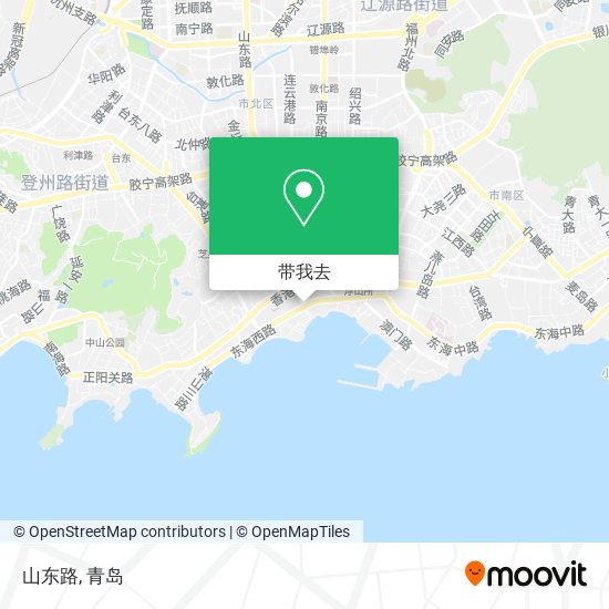 山东路地图