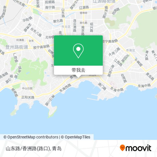 山东路/香洲路(路口)地图