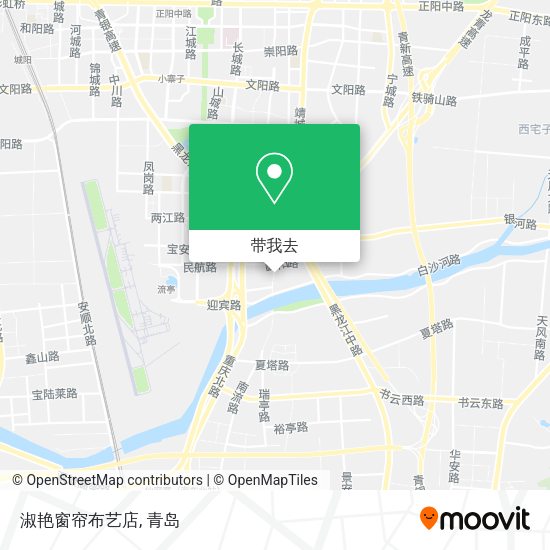 淑艳窗帘布艺店地图