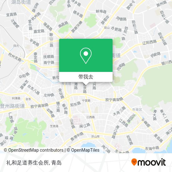 礼和足道养生会所地图