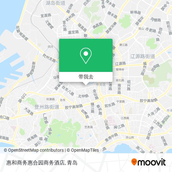 惠和商务惠合园商务酒店地图