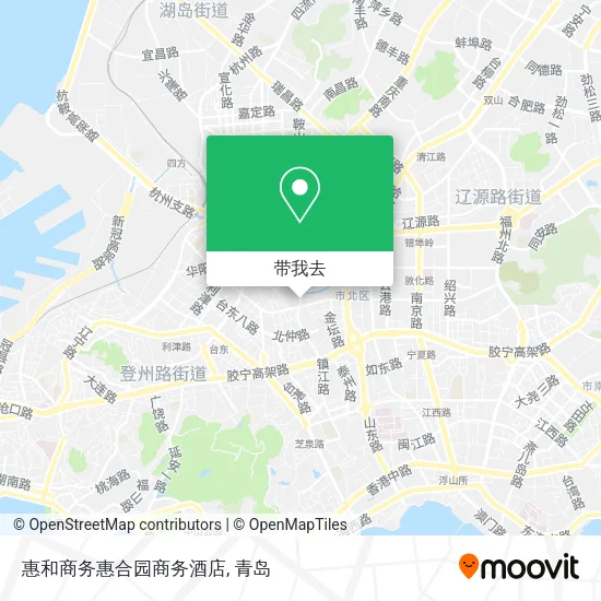 惠和商务惠合园商务酒店地图