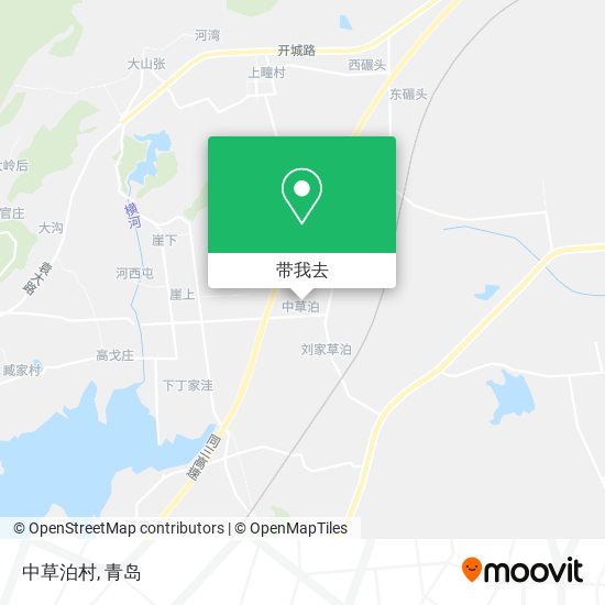 中草泊村地图