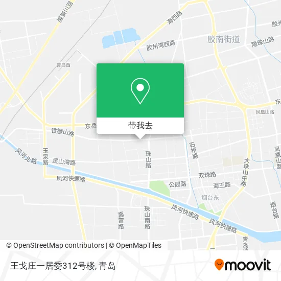 王戈庄一居委312号楼地图