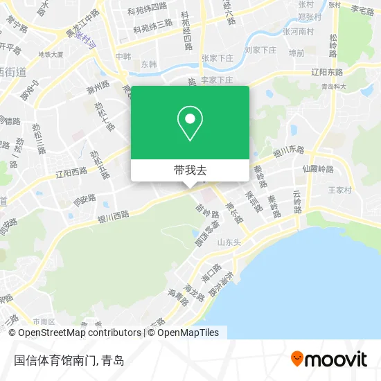 国信体育馆南门地图