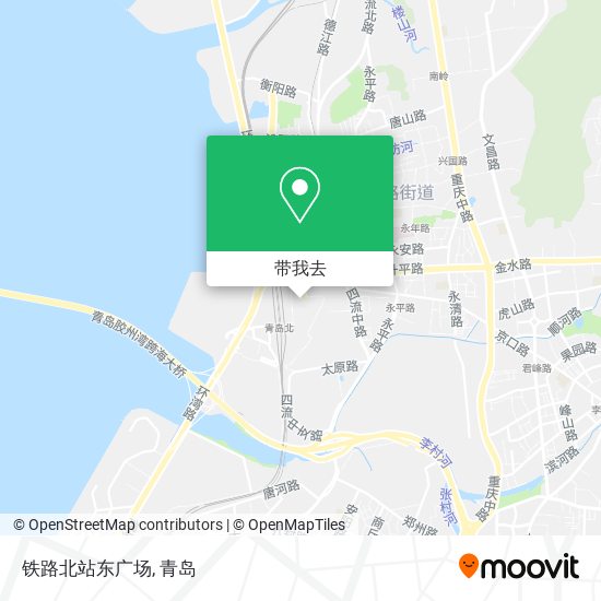 铁路北站东广场地图