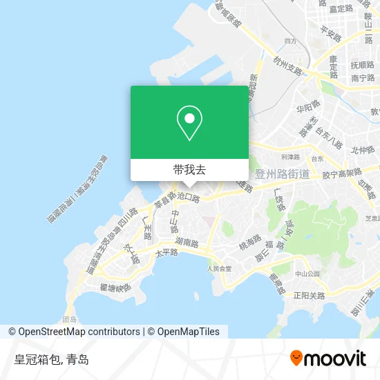 皇冠箱包地图